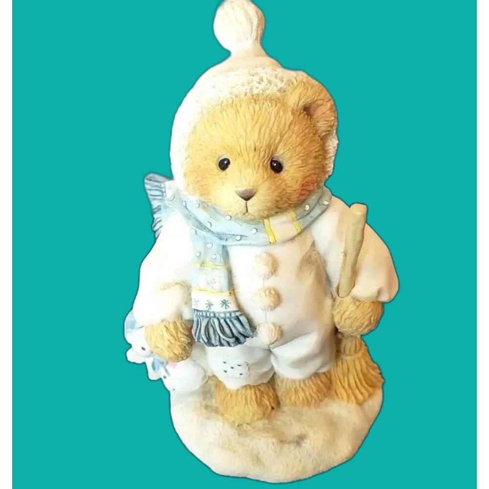 WARM HEARTED FRIENDS EARL Cherished Teddies Figurine Vintage Collectible Bear